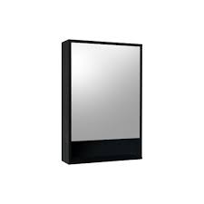 Most products within home decorators collection medicine cabinets with mirrors commonly come with mounting hardware, mirror and pull handle(s). Glacier Bay 20 Inch Black Medicine Cabinet With Mirror And Open Shelf The Home Depot Canada