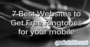 But before you do that, there are a number of sites where you can get free ringtones. 7 Popular Websites To Get Free Ringtones For Your Mobile In 2021