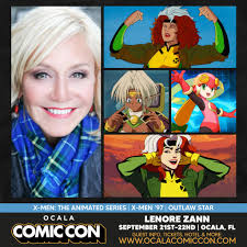 Lenore Zann will be a guest at the September 21-22, 2024 Ocala Comic Con at  the World Equestrian Center in Ocala, Florida! Lenore is greatly known for  her role as Rogue on