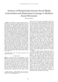 Social security is provided in malaysia by socso, the social security organization. Pdf Analysis Of Relationship Between Social Media Conversation And Mainstream Coverage To Mobilize Social Movement Assistant Professor Sakulsri Srisaracam Academia Edu