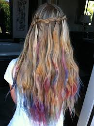 Kool Aid Hair Dye Tie Dye Hair Dip Dye Hair Hair Styles
