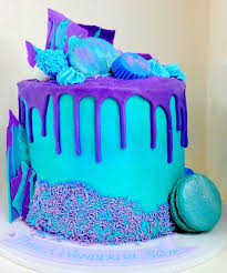 Check out our purple birthday decorations selection for the very best in unique or custom, handmade pieces from our party décor shops. Ideas About Purple And Blue Birthday Cakes