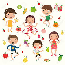 Do you find yourself scoffing at organic produce prices or end up spending more than you wanted each time you head to the grocery store? Illustration Of Kids And Fruits Healthy Food For Children Cartoon Vector Royalty Free Cliparts Vectors And Stock Illustration Image 141050131