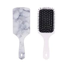 Free shipping on orders of $35+ and save 5% every day with your target redcard. Amazon Com Marble Hair Brush Paddle Brush With Soft Ball Tip Nylon Bristle Air Cushion Plastic Comb No Knot Anti Static For Man Women Curly Wet Frizzy Thick Fine Coarse Hair