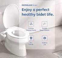 Bidet Attachment for Toilet, Self-Cleaning Dual Retractable Nozzles Bidet,  Non-Electric Adjustable Water Pressure for Hygienic Rear & Feminine Wash,  ...