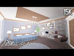 Aesthetic bloxburg bedroom ideas blog wall decor. Blue Aesthetic Bedroom Build Roblox Bloxburg Youtube
