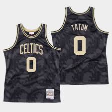 Boston — celtics coach brad stevens was eager to see rookie jayson tatum perform in his second straight preseason start. Celtics Jayson Tatum Black Toile Jersey Black