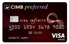 Reserved for a selected few, the cimb visa infinite features infinite privileges. Cimb Preferred Preferred Visa Infinite Spending Reward Benefit