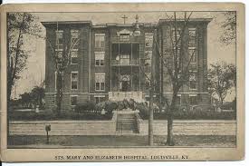 1912 Postcard Saints Mary And Elizabeth Hospital Louisville Ky Kentucky Louisville Ky Saint Mary Louisville
