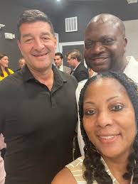 Support for local mayor and candidate