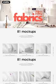 Fabric Factory V 6 Mockup Bundle In 2020 Fabric Factory Mockup Fabric