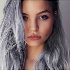 Add a bright pop of color to your gray hair color by dying the tips neon green. Grey Hair Silver Grey Hair Silver Hair Dye Dyed Hair