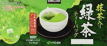 Kirkland Signature Ito En Matcha Blend Green Tea 100 Japanese Green Tea Leaves 100 Tea Bags Japanese Green Tea Organic Matcha Green Tea Green Tea