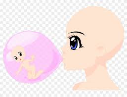 Bubblegum Base By Bunnyb133 Anime Base Bubble Gum Free Transparent Png Clipart Images Download In preston blair's book on animation he describes the features of cute. by bunnyb133 anime base bubble gum