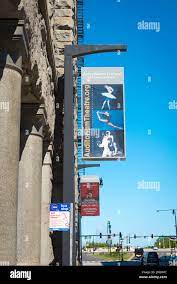 Chicago, Illinois, en Wabash Avenue South Loop Teatro Teatro Auditorio 147  parada de autobús carteles carteles Fotografía de stock - Alamy