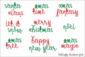 Licensed for personal and commercial use. Betterfly Christmas Font 1001 Free Fonts