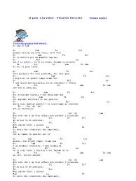 Lam do fa con le nostre notti bianche, ma non saremo stanche rem fa sol fa do rem do neanche quando ti diremo ancora un altro si. Accordi Il Gatto E La Volpe