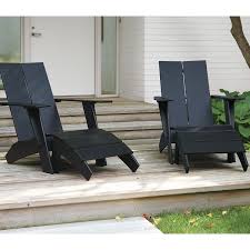 Room Board Emmet Lounge Chair Ottoman In 2020 Modern Adirondack Chair Modern Outdoor Furniture Modern Adirondack