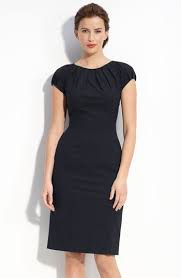 Boss Black Cap Sleeve Dress Nordstrom Black Dress Simple Black Dress Little Black Dress