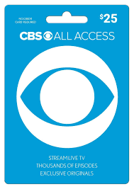 It offers original content, content newly aired on cbs's broadcast properties. Cbs All Access 25 Ecard Gamestop