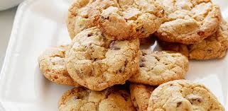 Hazelnut Chocolate Chip Cookies Recipe Cookies Recipes Chocolate Chip Holiday Baking Recipes Chocolate Chip Cookies