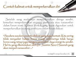 Terimakasih atas kesempatan untuk saya memperkenalkan diri. Masmardiwibowo Kd 2 1 Memperkenalkan Diri Dan Orang Lain Di Dalam Forum Resmi Dengan Intonasi Yang Tepat Ppt Download