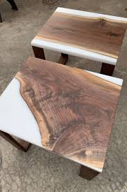 Snow White The Walnut Resin River Table In 2020 Wood Resin Table Tin Interior Coffee Table Wood