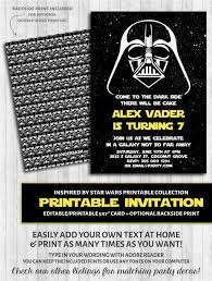 May The Force Be With You As You Put Together The Perfect Star Wars Party With T Star Wars Birthday Invitation Star Wars Invitations Star Wars Invitations Free