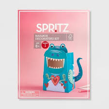 Make your february special with the most adorable little valentine boxes! Mailbox Valentine S Character Kits T Rex Spritz Target