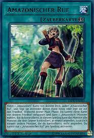 When this card declares an attack. Yugioh Die Amazonen Und Cyberfinsternis Aus Legendary Duelists