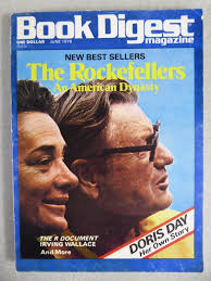 Book Digest Magazine June 1976 The Rockefellers Doris Day Irving Wallace  NICE