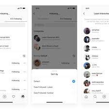 This is because the following list on the app is not displayed in a chronological order. Instagram Now Lets You See Which Accounts You Interact With The Most And Least The Verge