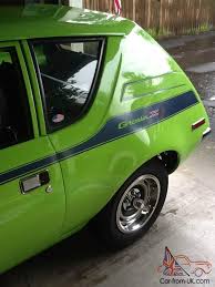 Building on a solid platform with the new chassis underneath, they could capitalize on the body control offered by the. 1972 Amc Gremlin V8 2 Door Coupe Bright Green