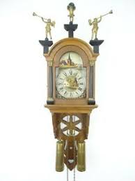 1 xxl klok, wilt, metalen frame. Dutch Clock In Collectable Clocks For Sale Ebay