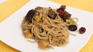 Spaghetti With Roasted Veggies Laura Vitale Laura In The Kitchen Episode 642 Roasted Veggies Recipe Roasted Veggies Recipes