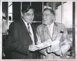 1962 Press Photo Bill Bendix and Bob Waldo