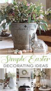 Easter Decorating In The Kitchen Simple Ideas For Easter Decor Simple Easter Decor Spring Decor Easy Easter Decorations