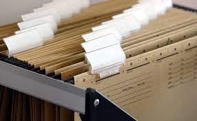 A filing cabinet (or sometimes file cabinet in american english) is a piece of office furniture for storing paper documents in file folders. Hanging Files Filing Cabinet Free Photo On Pixabay