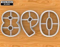 Number One Two Three Four Five Six Seven Eight Nine Ten Number 1 2 3 4 5 6 7 8 9 0 One Two Three Four Five Six Seven Eight Nine Zero Cookie Cutter Selectable Sizes Sharp Edge Upgrade Sku1275