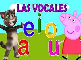 Puzzle de las vocales minusculas , rompecabezas de