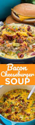 You could also just mix everything. Bacon Cheeseburger Soup Spend With Pennies