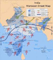 This is supposed to take place at the start of september but it's common. Monsoon Wikipedia