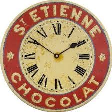 Roger Lascelles Grande Horloge Murale Email Veritable Amazon Fr Cuisine Maison Horloge Murale Horloge Horloges Vintage