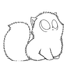 Kitten coloring page for children 4 years. Cute Kitten Coloring Pages For Kids 101 Coloring