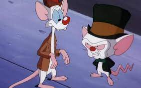 The brain claims he and pinky are among the last of the nearly extinct mousealope species. Pinky Und Der Brain Feiern In Animaniacs Neuauflage Ihr Comeback