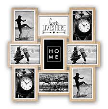 Bilder im rahmen machen aus deinem poster etwas ganz besonderes: Kimpton Holz Bilderrahmen Fur 9 Fotos In 10x15 Cm Galerie Foto Collage Rahmen Eur 18 99 Picclick De