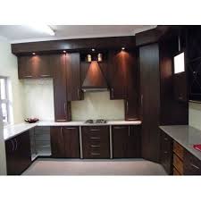 Kitchen cabinets in kerala with price : Brown Wooden Modular Kitchen Cupboard Rs 900 Square Feet Star Aluminium Id 7740604230