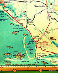 St Joe Beach Florida Map Port St Joe Map Print Mexico Beach Florida Print Beach Wall - Etsy