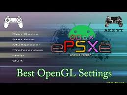 Epsxe Ps1 Emulator Best Opengl Settings For Android Youtube