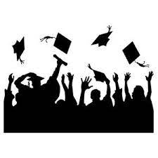 Silhouette Design Store Grads Throwing Caps Graduation Cap Drawing Graduation Design Graduation Scrapbook